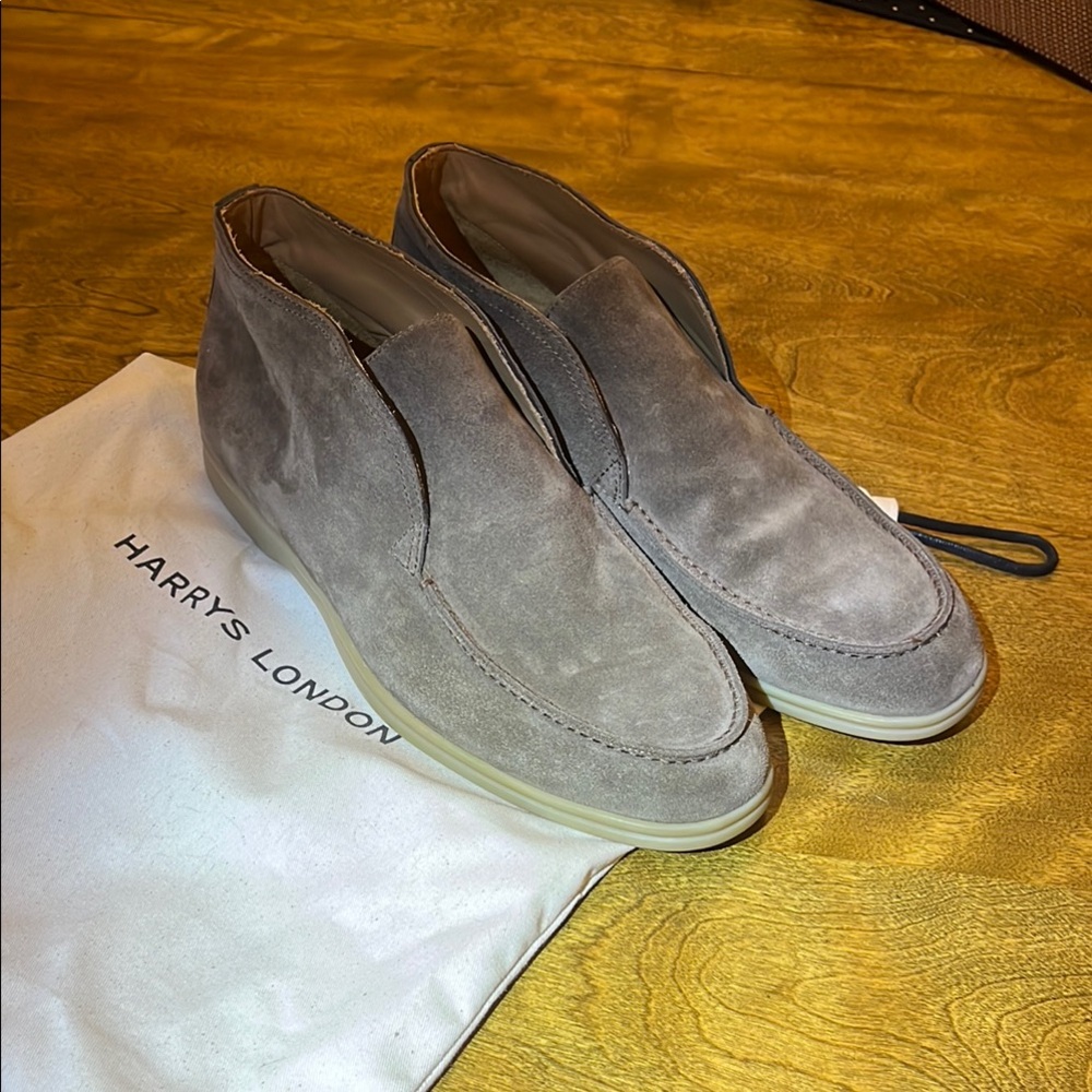 Harry's of London Men's beige Suede Shoes
